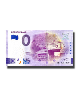 0 Euro Souvenir Banknote Robbeneiland South Africa JEAB 2022-1