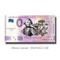 Anniversary 0 Euro Souvenir Banknote The King of Madagascar Colour Madagascar MGAA 2021-1