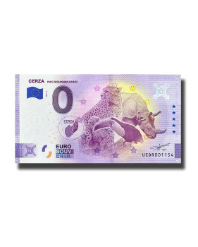 0 Euro Souvenir Banknote Cerza France UEDR 2022-8