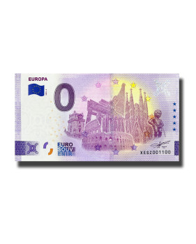 0 Euro Souvenir Banknote Europa Germany XESZ 2022-4