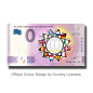 0 Euro Souvenir Banknote 30 Jaar Verdrag Van Maastricht Colour Netherlands PEBH 2022-1