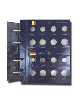Leuchtturm Vista Annual Euro Coin Album 2011 Including Pages