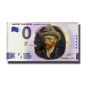 0 Euro Souvenir Banknote  Vincent Van Gogh Colour Netherlands PEBR 2022-1