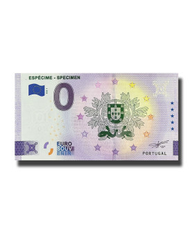 0 Euro Souvenir Banknote Especime - Specimen Portugal PORT 2022-1