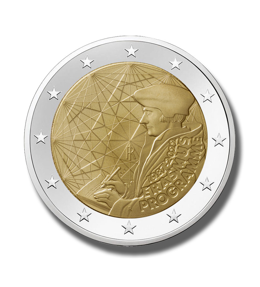 2022 Italy Erasmus Program 2 Euro Coin