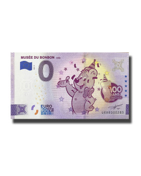 0 Euro Souvenir Banknote Musee Du Bonbon France UEDE 2022-5