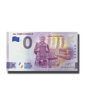 0 Euro Souvenir Banknote Ail Fume D'Arleux France UEZE 2022-1