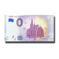 0 Euro Souvenir Banknote Plzen Czech Republic CZAG 2019-1