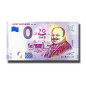 0 Euro Souvenir Banknote Jozef Bednarik Slovakia EECM 2019-1