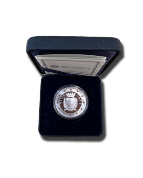 2016 Malta Dom Mintoff €10 Silver Coin Proof