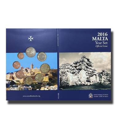 2016 Malta Dated Coin Set Of 8 Coins Without 2 Euro F - 3,88