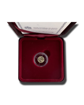 2014 Malta €5 The Zecchino Gold Coin Proof
