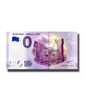 0 Euro Souvenir Banknote Sanliurfa - Gobekli Tepe Turkey TUAC 2019-1