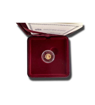 2015 Malta €5 The One Third Farthing Gold Coin Proof