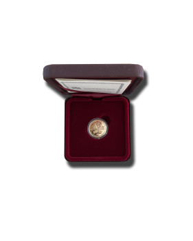 2015 Malta €50 Bush Gorbachev Summit 1989 Gold Coin Proof
