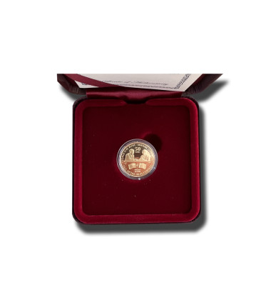2015 Malta €50 Bush Gorbachev Summit 1989 Gold Coin Proof