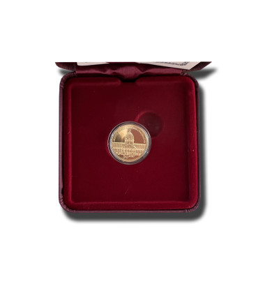 2017 Malta €50 Age of Iron and Glass Argotti Botanic Garden Gold Coin Proof