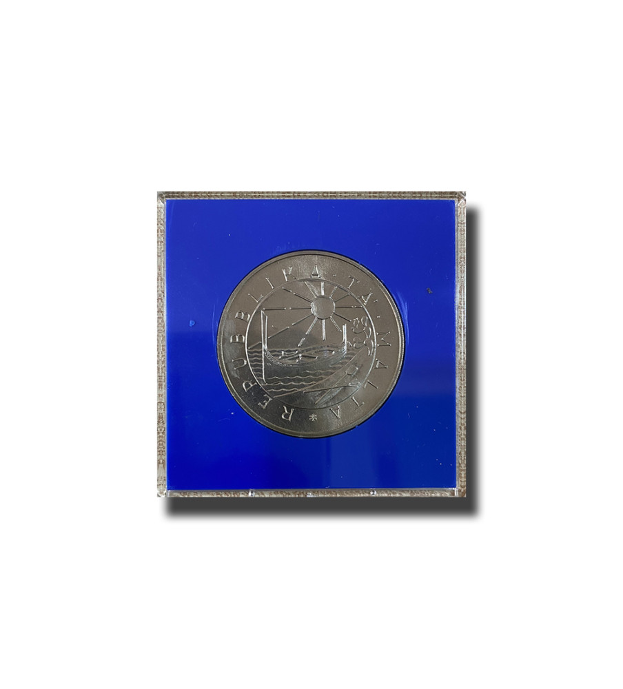 1984 Malta Fao Lm 1 Copper Nickel Coin Uncirculated Copper Nickel