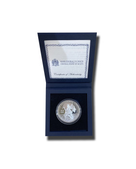 2021 Malta Centenary Self Government Constitution €10 Silver Coin Proof