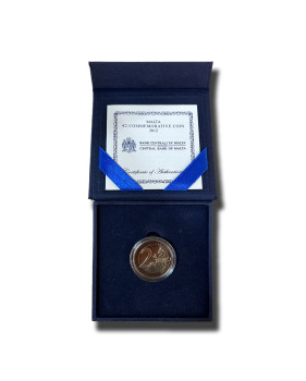 2012 MALTA 2 EURO MAJORITY REPRESENTATIVE 1887 PROOF COIN