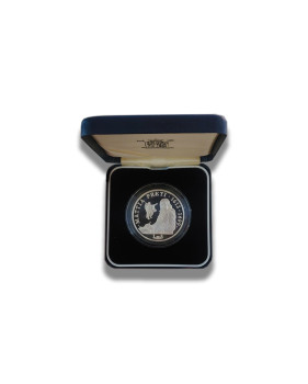 1999 Malta 300Th Ann Of The Death Of Mattia Preti Lm 5 Silver Coin Proof Silver