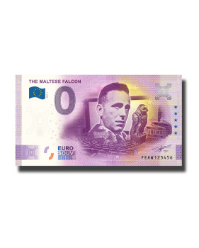 0 Euro Souvenir Banknote Maltese Falcon Malta FEAW 2022-1