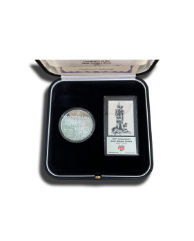 2019 Malta €10 Centenary of the Sette Giugno Riots Commemorative Silver Coin And Silver Stamp Proof