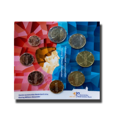 2014 Netherlands Euro Coin Set of 8 Coins Uncirculated