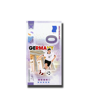0 Euro Souvenir Banknote World Cup Qatar - Deutschland Colour Germany XEQA 2022-DE