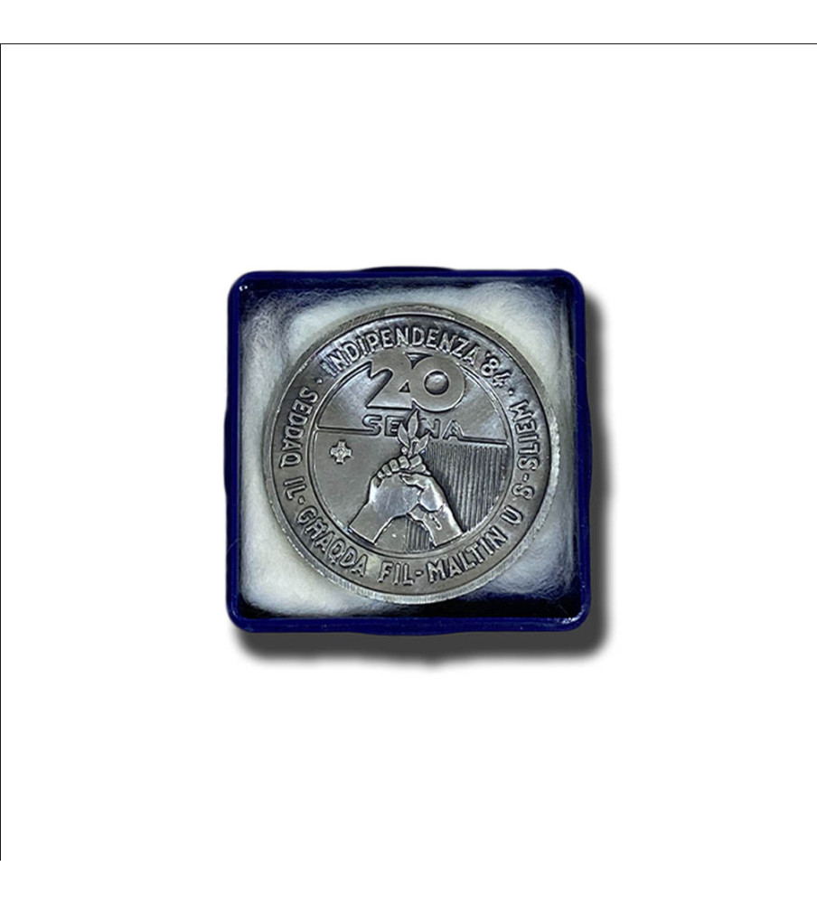 1984 Malta 20th Anniversary of Independence Medal 1984 Malta 20th Anniversary of Independence Medal