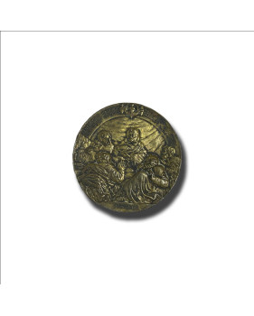 1913 Malta Eucharistic Congress Medal Bronze 45mm