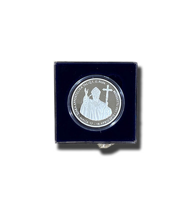 1990 Malta Pope Benedict XVI Silver Medal