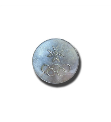 1978 Malta Olympic Medal - Kumitat Olimpiku Malti 1928-1978