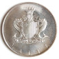 1972 Malta Lm1 Silver Coin Uncirculated