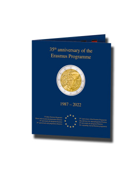 Leuchtturm 2022 Erasmus €2 Presso Coin Album