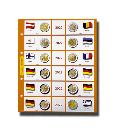 Commemorative Euro Coin Page 45