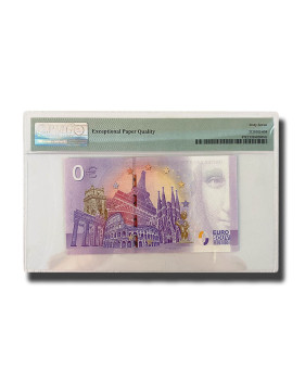 PMG 67 Superb Gem Unc - 0 Euro Souvenir Banknote United Arab Emirates ARAB002403