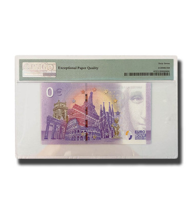 PMG 67 Superb Gem Unc - 0 Euro Souvenir Banknote United Arab Emirates ARAB002405
