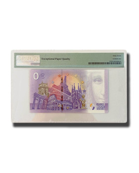 PMG 67 Superb Gem Unc - 0 Euro Souvenir Banknote United Arab Emirates ARAB002406
