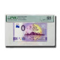 PMG 68 Superb Gem Unc - 0 Euro Souvenir Banknote Qatar QAAC000105