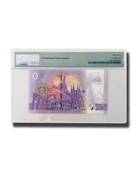PMG 67 Superb Gem Unc - 0 Euro Souvenir Banknote Oman MNAA003033