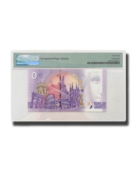 PMG 68 Superb Gem Unc - 0 Euro Souvenir Banknote Oman MNAA003035