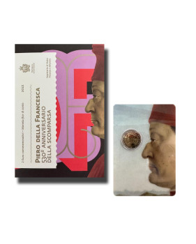2022 San Marino Piero Della Francesca 2 Euro Commemorative Coin