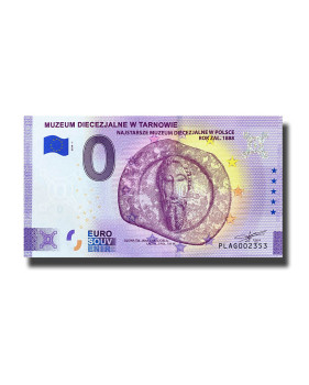 0 Euro Souvenir Banknote Museum Diecezjalne W Tarnowie Poland PLAG 2020-1