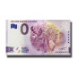 0 Euro Souvenir Banknote Thematic Zoo Set of 3 France UEVX UEBR UEXY 2022 - Set of 3