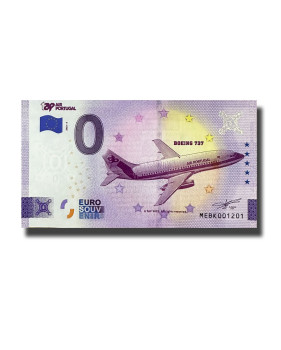0 Euro Souvenir Banknote TAP Air Portugal Portugal MEBK 2022-5