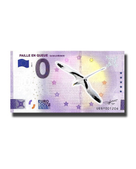 0 Euro Souvenir Banknote Paille en Queue Colour France UEGY 2022-7