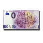 0 Euro Souvenir Banknote Shopping Stadsfeestzaal Antwerpen Belgium ZEBD 2022-1