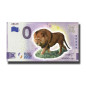 0 Euro Souvenir Banknote Aslan Colour Turkey TUBV 2022-1