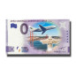 0 Euro Souvenir Banknote Aviao Caravela a Sobrevoar Lisboa Colour Portugal MEBK 2021-4